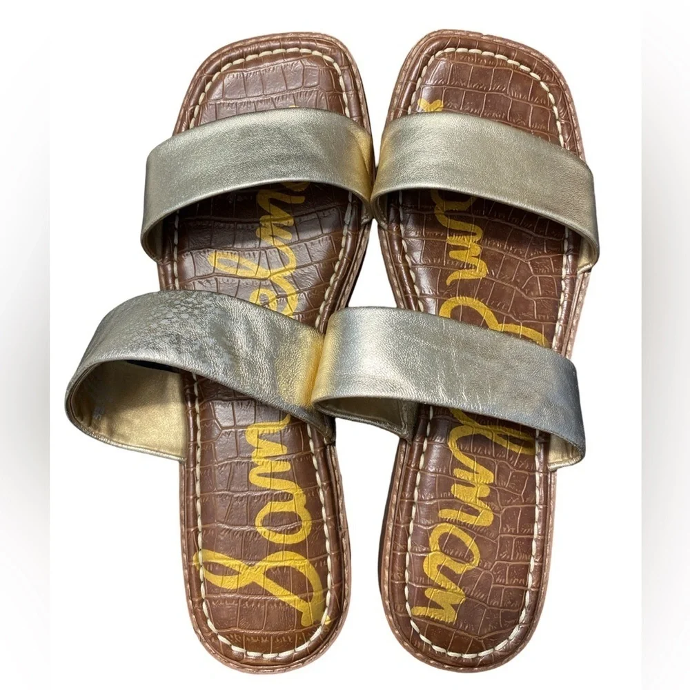 Sam Edelman Haydee Slide Sandal Size 9 Signs Of Wear On Strap - Picture 5 of 9